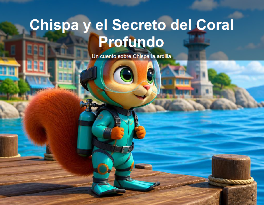 Chispa y el Secreto del Coral Profundo
