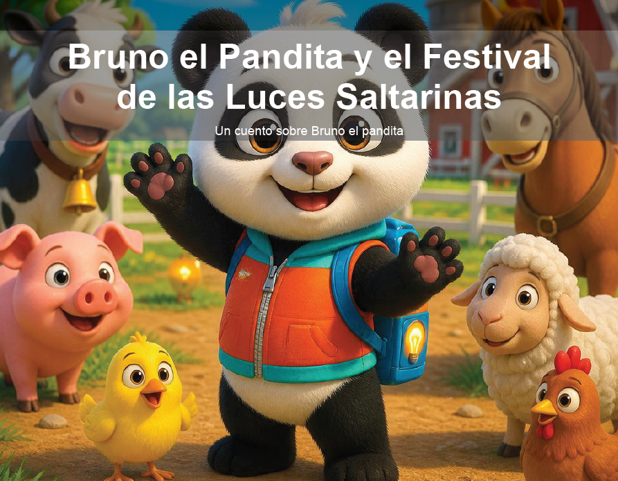 Bruno el Pandita y el Festival de las Luces Saltarinas